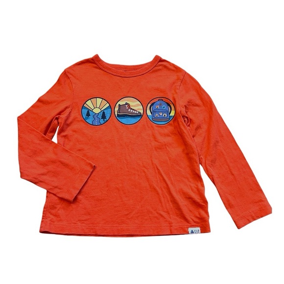 Gap Mickey Mouse Disney Long Sleeves T Shirts Size 4T & Gap Orange T Shirt - Picture 2 of 12